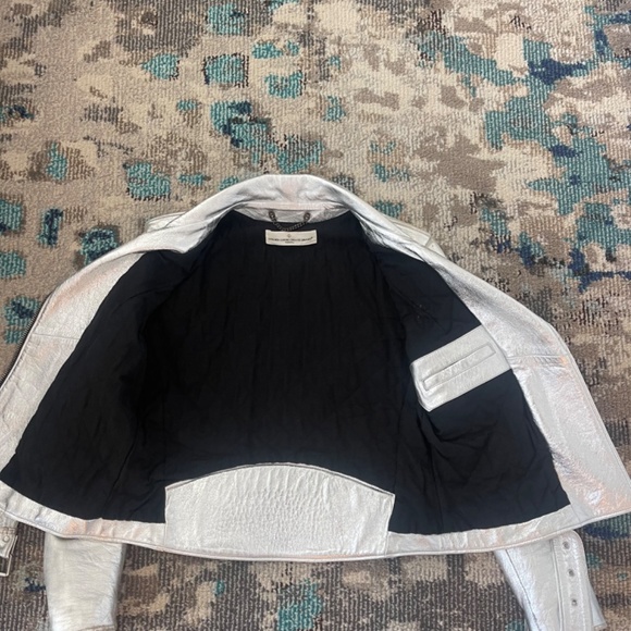 GOLDEN GOOSE Leather Biker Jacket - Picture 4 of 5